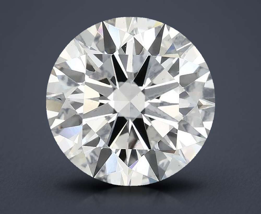 3.93 Carat Round Lab Diamond