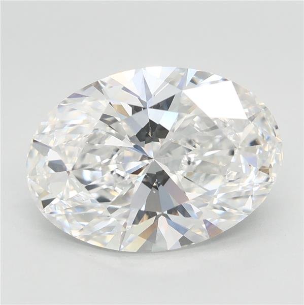 3.56ct E VVS2 Rare Carat Ideal Cut Oval Lab Grown Diamond