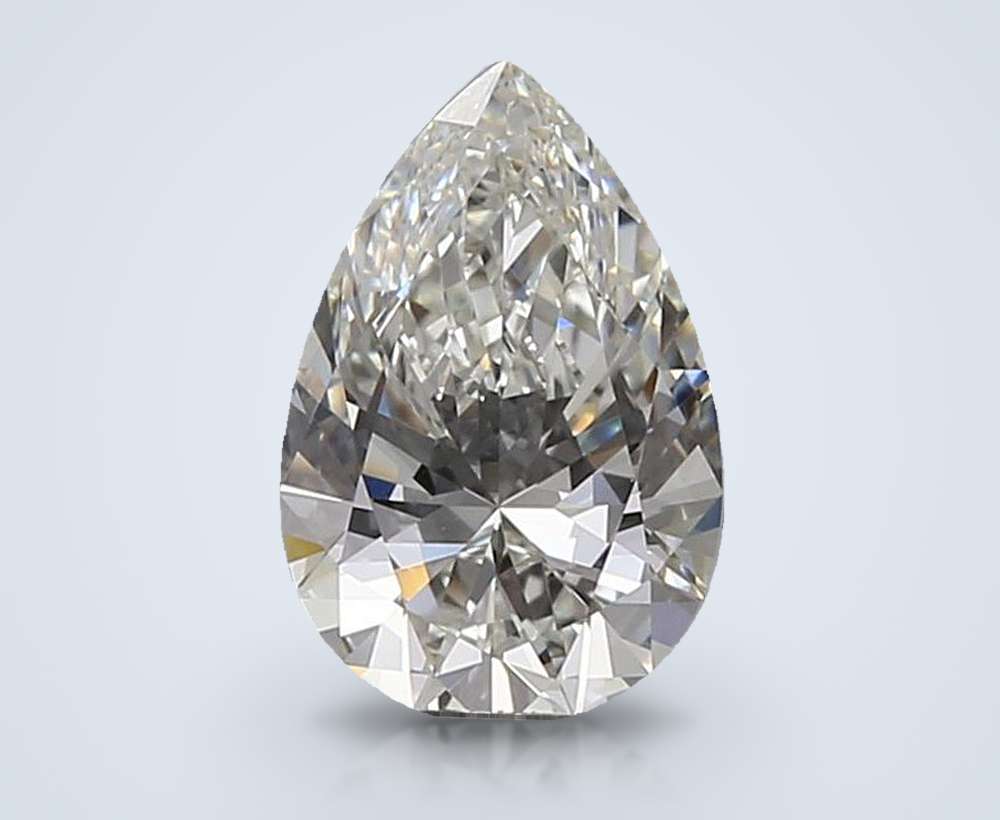 0.81 Carat Pear Natural Diamond