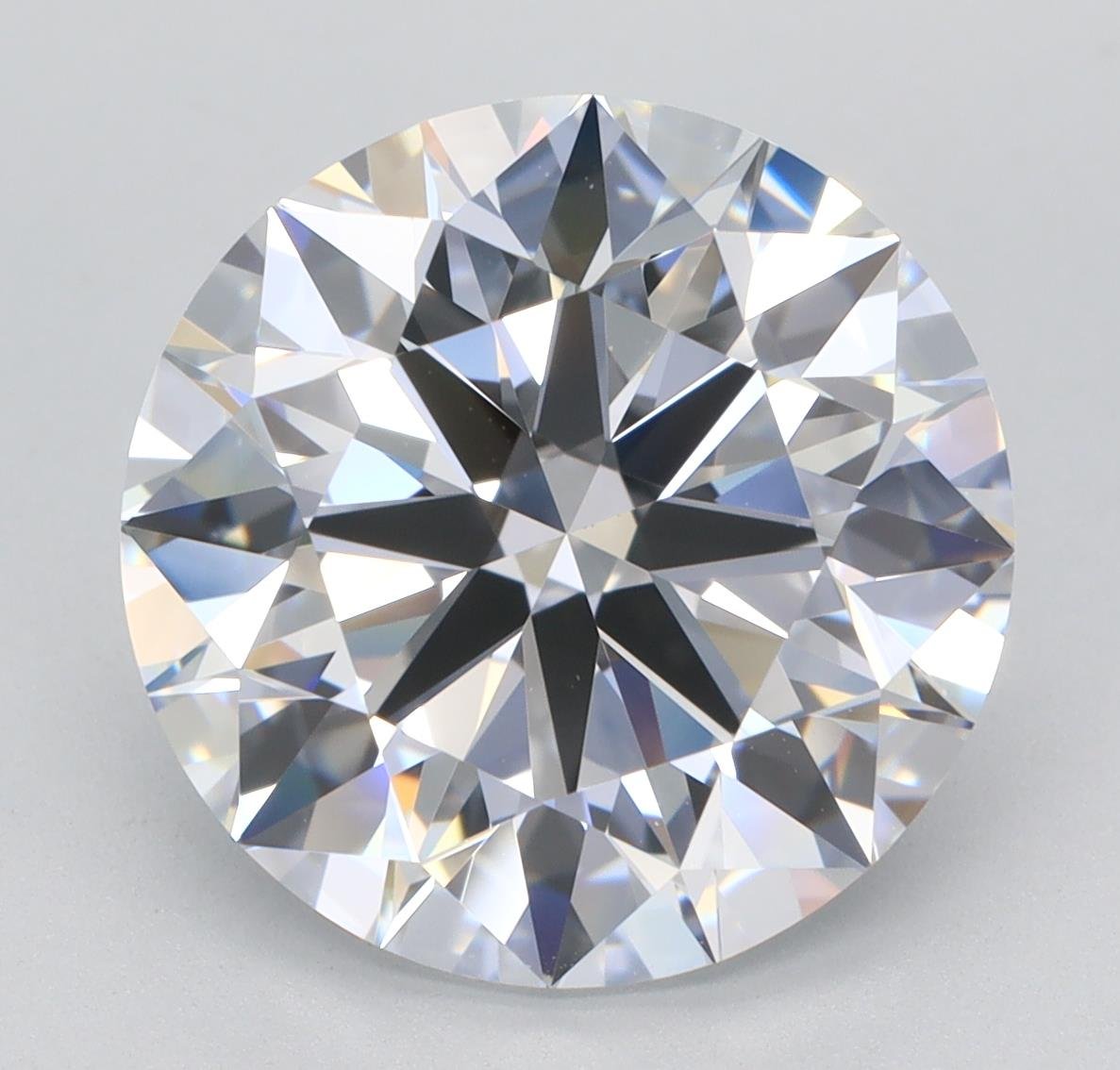 5.02ct E IF Rare Carat Ideal Cut Round Lab Grown Diamond