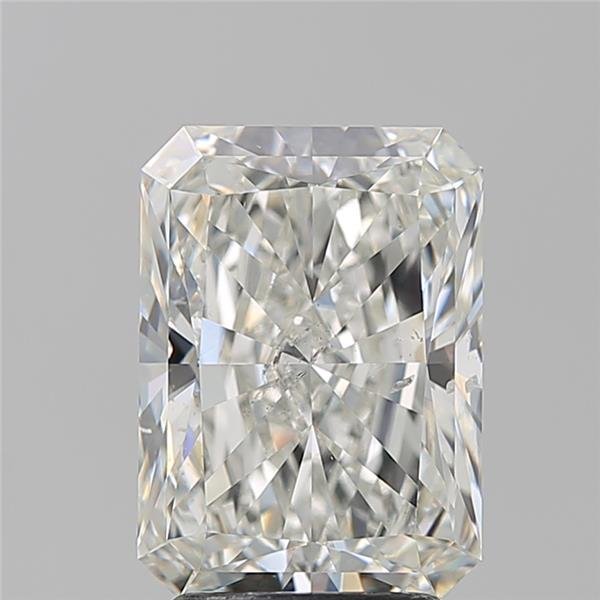 3.20ct I SI2 Rare Carat Ideal Cut Radiant Diamond