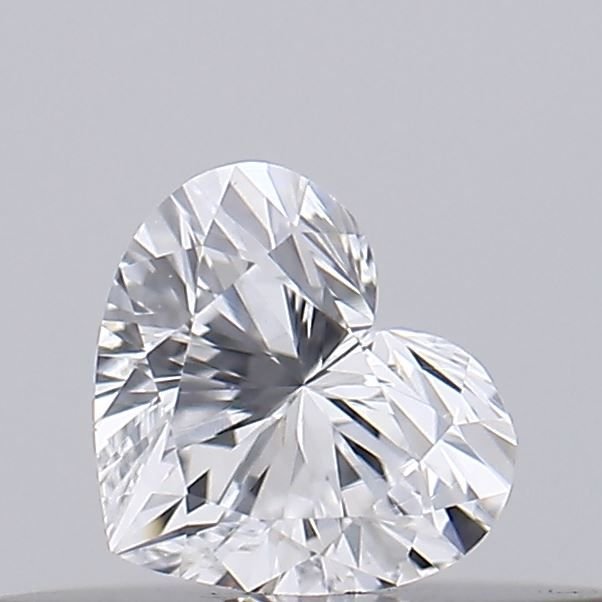 0.20ct D VVS1 Very Good Cut Heart Diamond