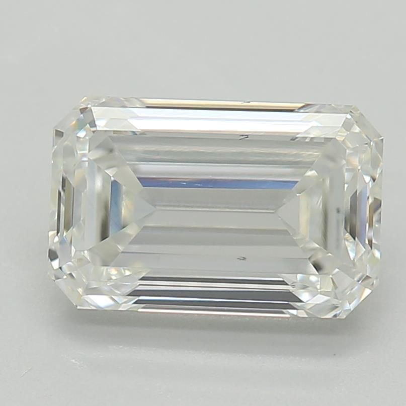 1.05ct F VS2 Excellent Cut Emerald Lab Grown Diamond