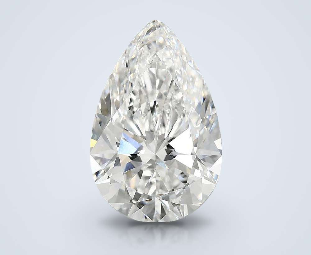 7.24 Carat Pear Lab Diamond