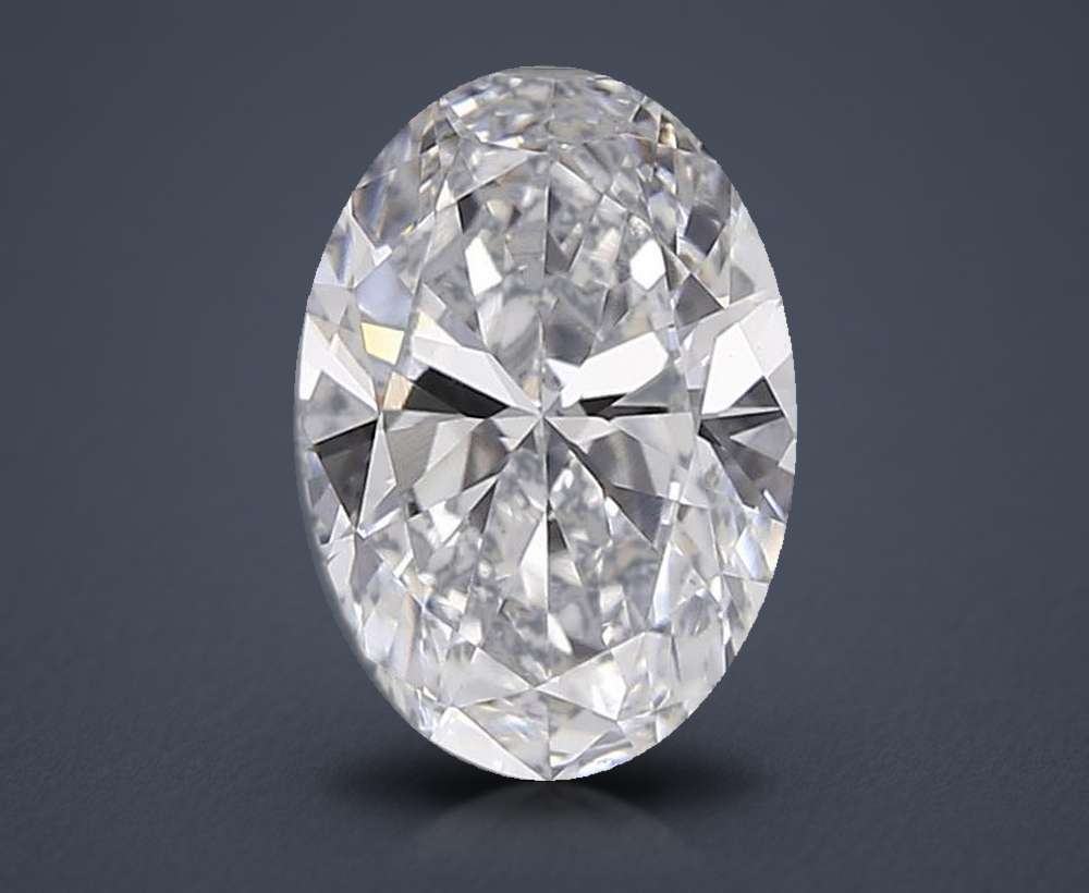 0.60 Carat Oval Lab Diamond