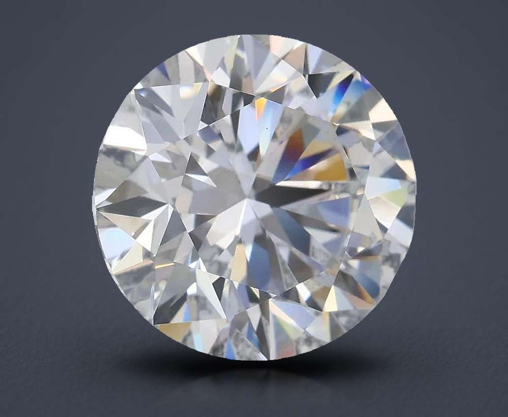4.28 Carat Round Lab Diamond