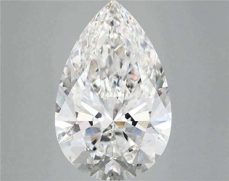10.54ct F VVS2 Rare Carat Ideal Cut Pear Lab Grown Diamond