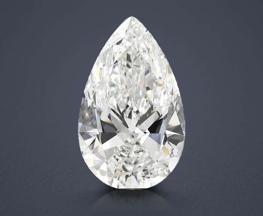 12.12 Carat Pear Lab Diamond