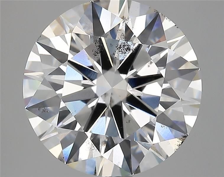 5.03ct G SI2 Rare Carat Ideal Cut Round Lab Grown Diamond