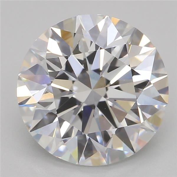 2.07ct E VVS2 Excellent Cut Round Lab Grown Diamond