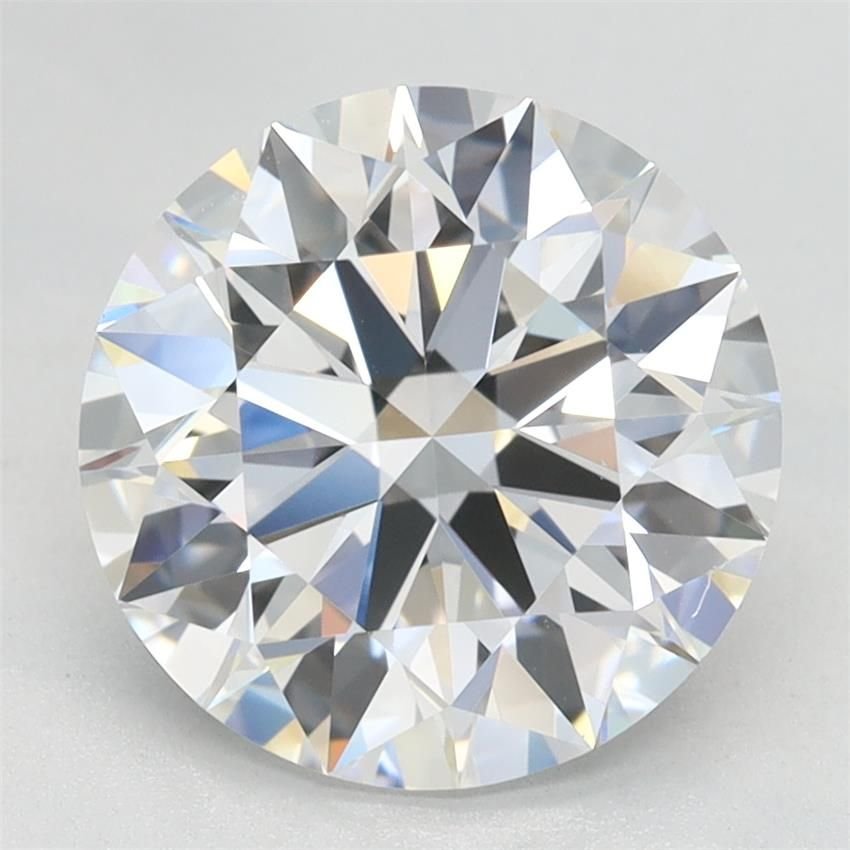 2.68ct D VVS1 Rare Carat Ideal Cut Round Lab Grown Diamond