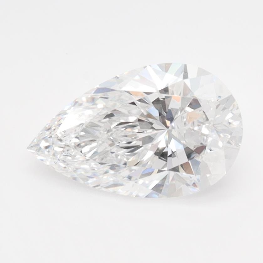 1.21ct D VVS1 Rare Carat Ideal Cut Pear Lab Grown Diamond