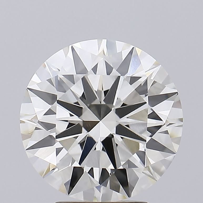 3.70ct I VVS2 Excellent Cut Round Lab Grown Diamond