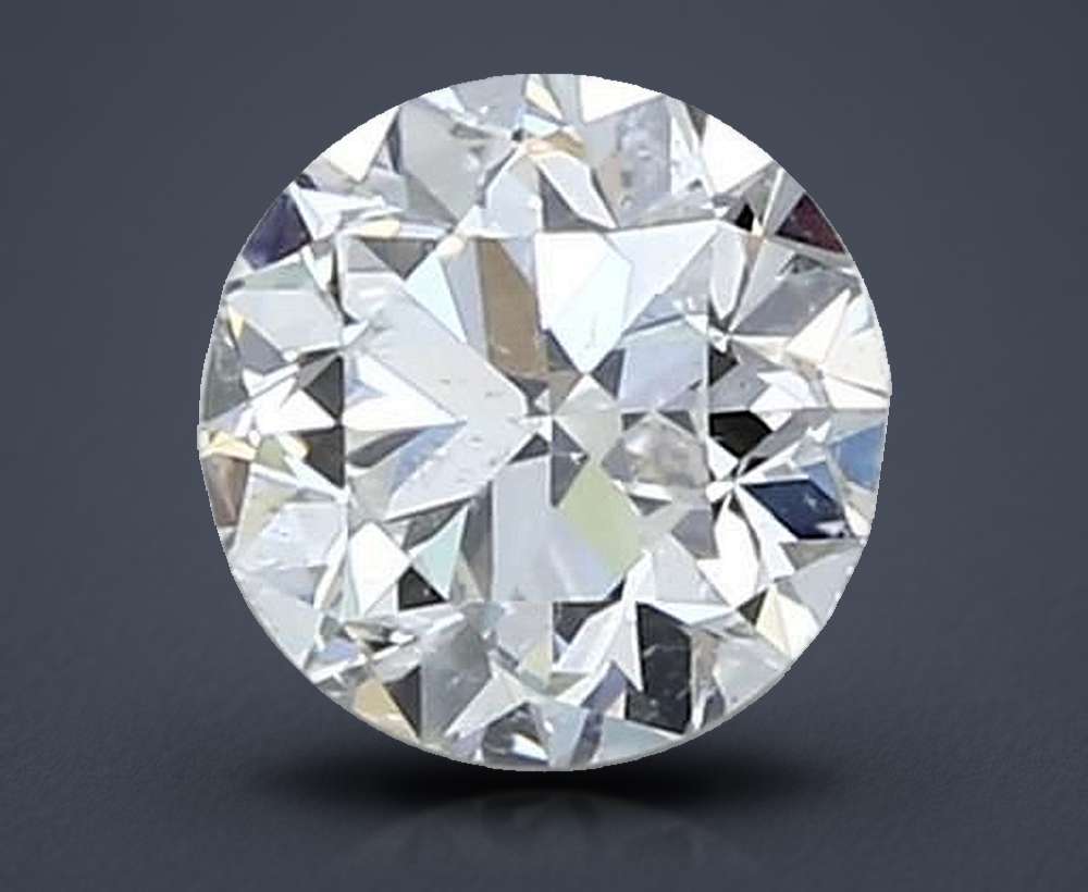 0.90 Carat Round Natural Diamond
