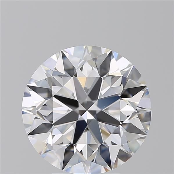 4.10ct D VVS2 Excellent Cut Round Diamond