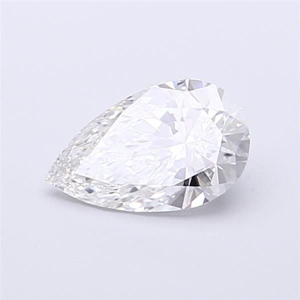 0.76ct D VVS2 Rare Carat Ideal Cut Pear Lab Grown Diamond