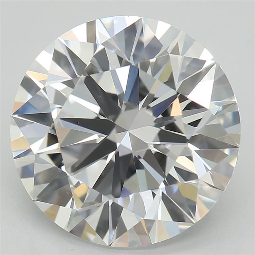 3.05ct D VS1 Rare Carat Ideal Cut Round Lab Grown Diamond