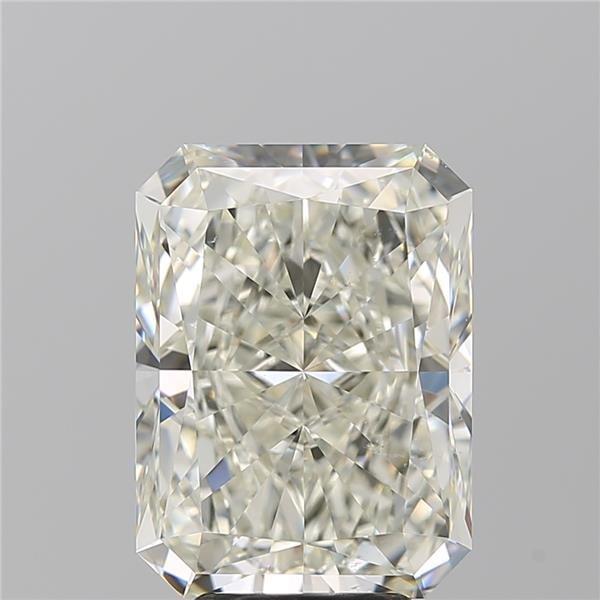 5.09ct K SI1 Rare Carat Ideal Cut Radiant Diamond