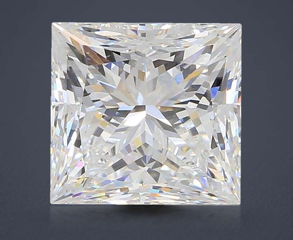 4.60 Carat Princess Lab Diamond