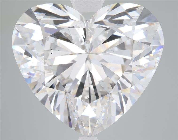 17.63ct F SI2 Rare Carat Ideal Cut Heart Lab Grown Diamond