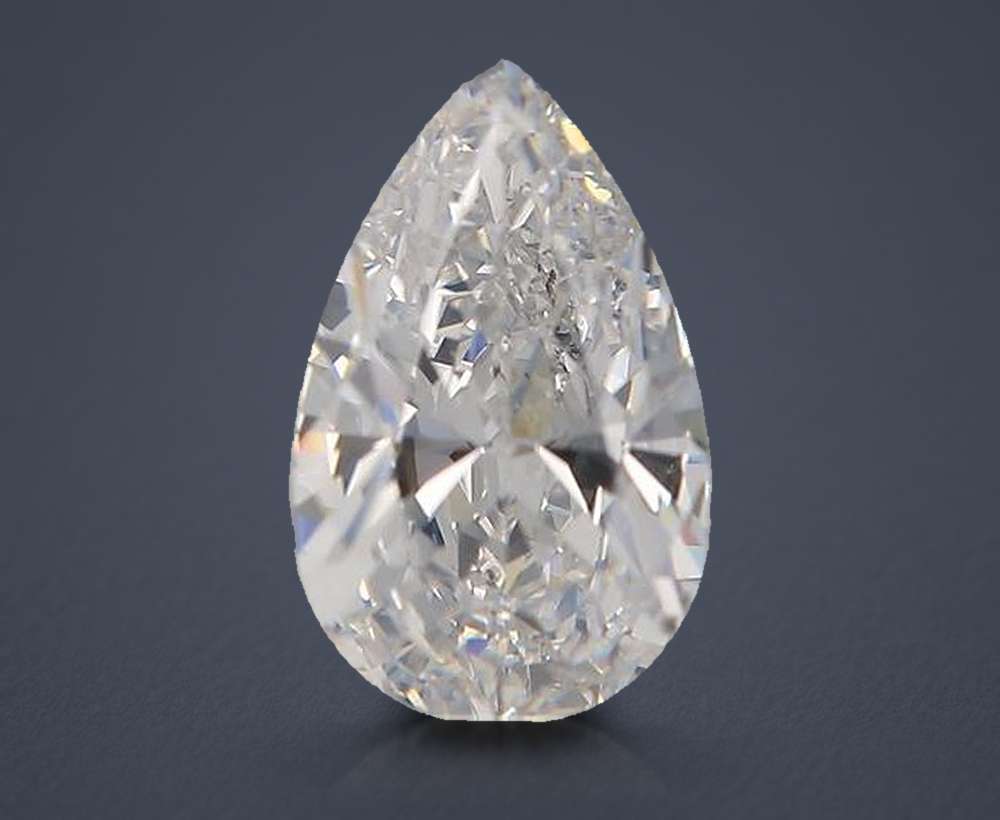 2.01 Carat Pear Natural Diamond