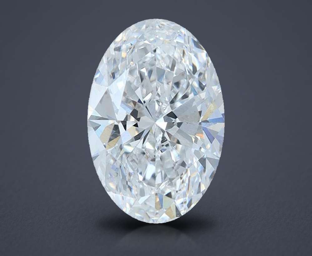 1.60 Carat Oval Lab Diamond