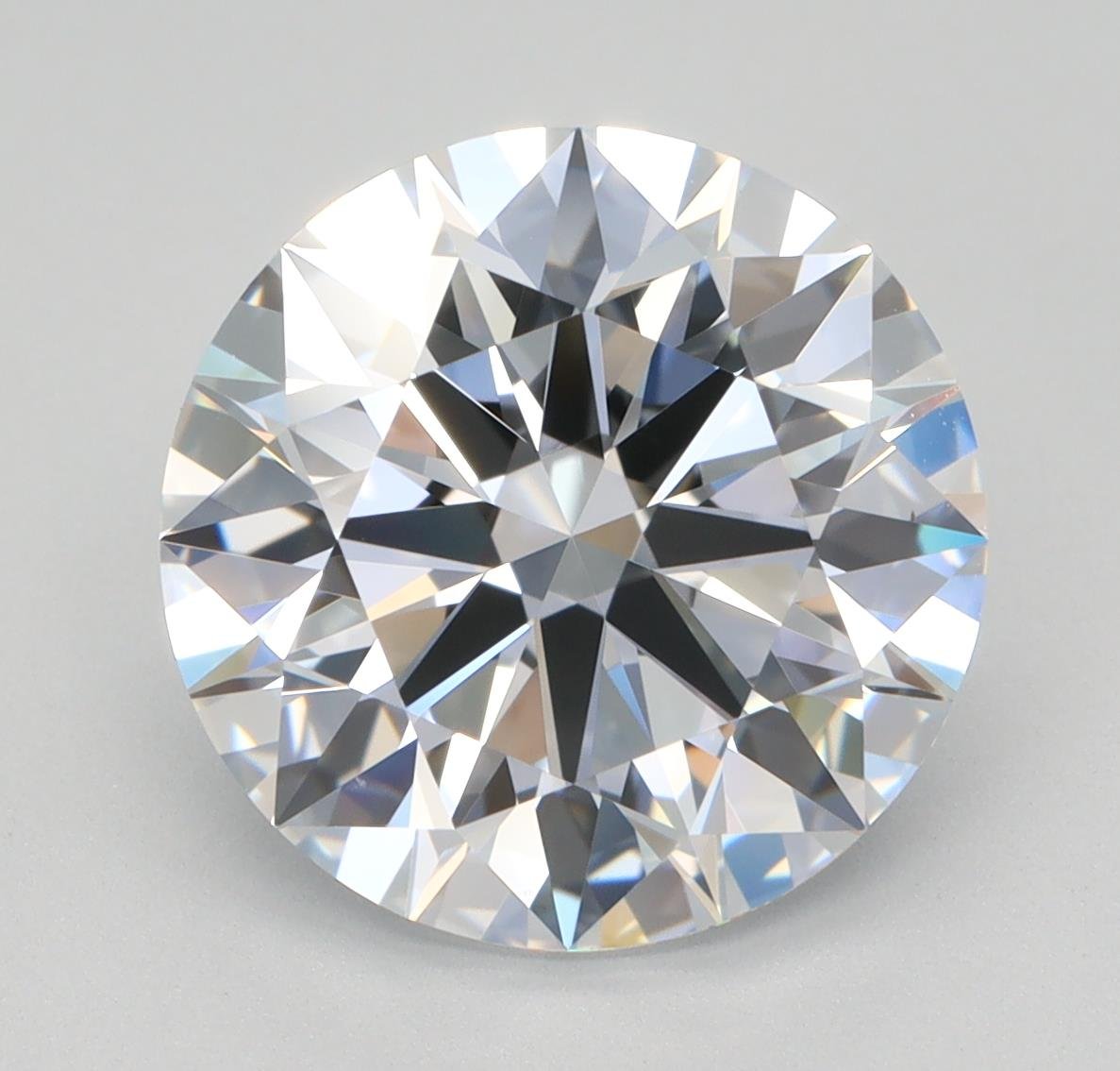 3.65ct D VS1 Rare Carat Ideal Cut Round Lab Grown Diamond