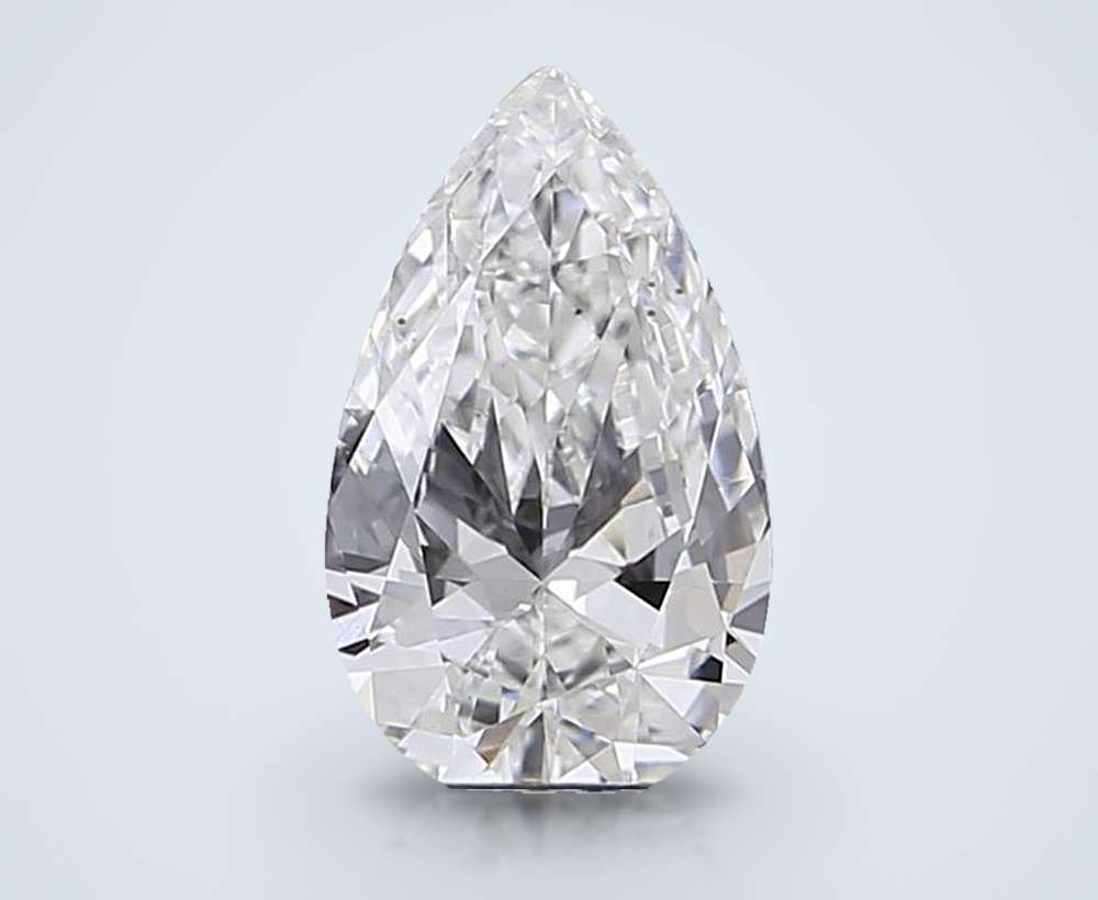 0.50 Carat Pear Lab Diamond