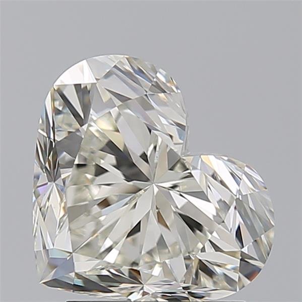 2.20ct K VS2 Rare Carat Ideal Cut Heart Diamond