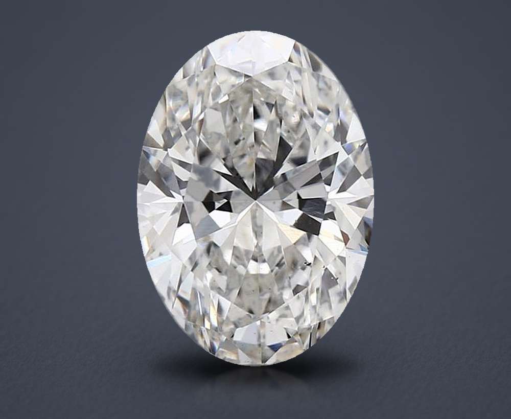 2.61 Carat Oval Lab Diamond