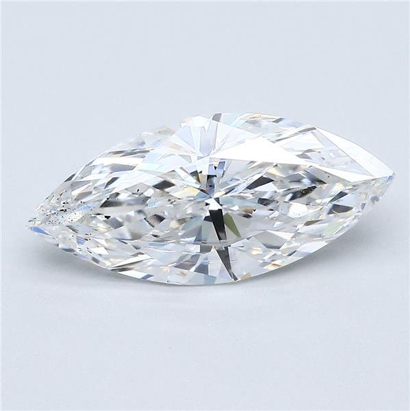 2.16ct D SI1 Very Good Cut Marquise Diamond