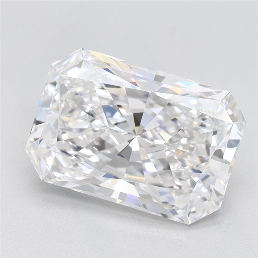 2.53ct D VVS2 Rare Carat Ideal Cut Radiant Lab Grown Diamond