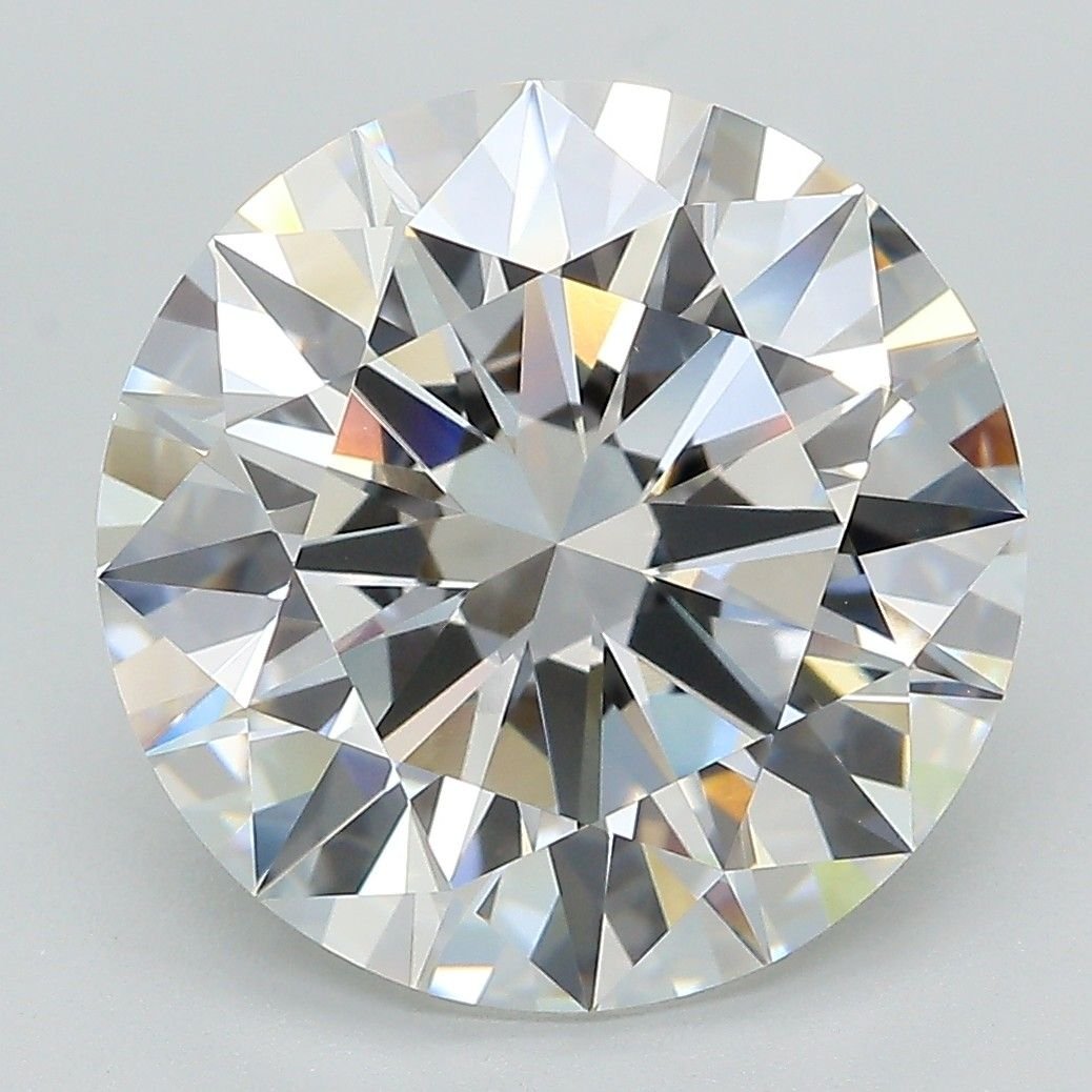 7.03ct E VS1 Rare Carat Ideal Cut Round Lab Grown Diamond