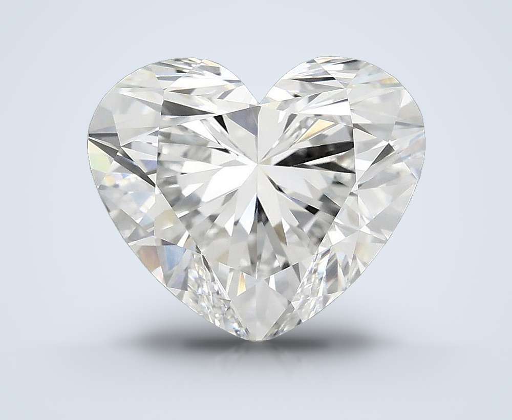 3.95 Carat Heart Lab Diamond