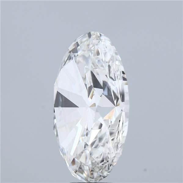 15.04ct F VS2 Rare Carat Ideal Cut Oval Lab Grown Diamond