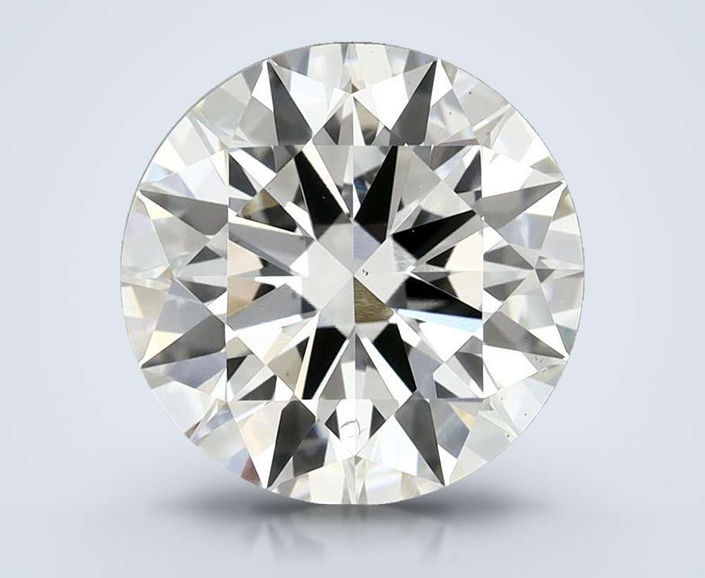 4.38 Carat Round Lab Diamond