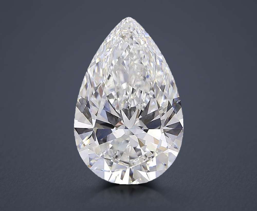 9.54 Carat Pear Lab Diamond