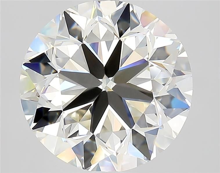 5.01ct J VVS2 Very Good Cut Round Diamond