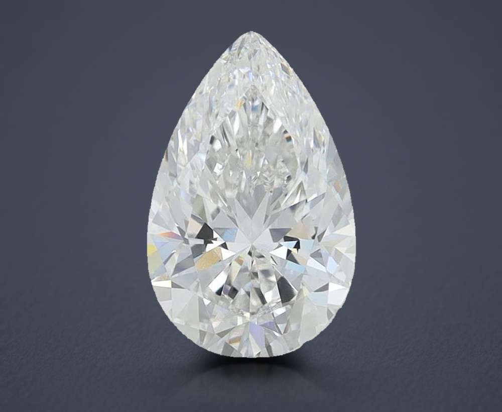 1.50 Carat Pear Lab Diamond