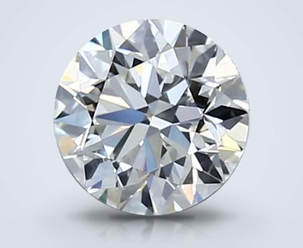 0.70 Carat Round Natural Diamond