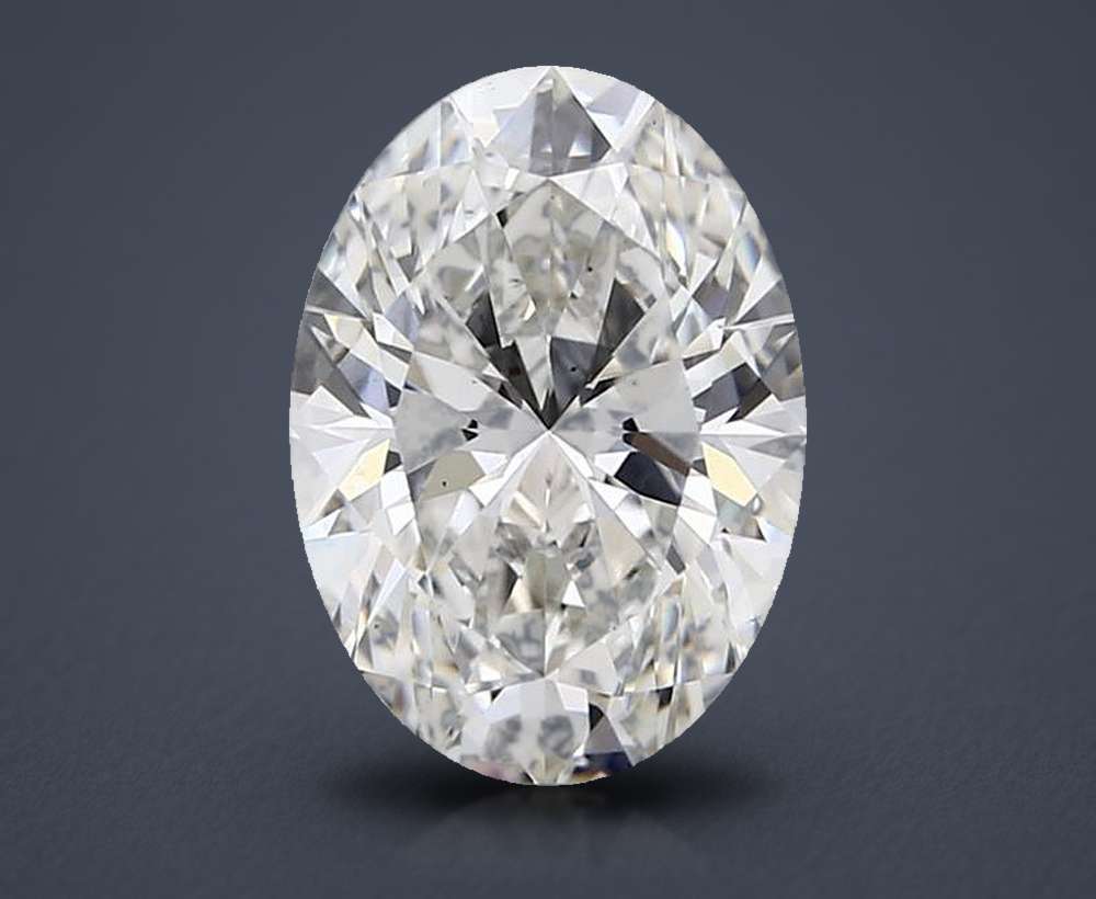 1.83 Carat Oval Lab Diamond