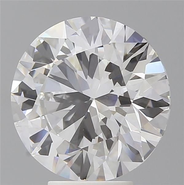 5.55 Carat Round Lab Diamond