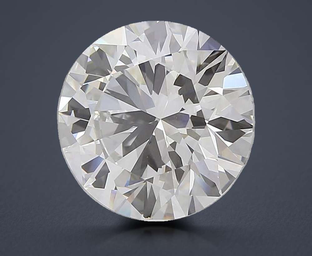 5.55 Carat Round Lab Diamond