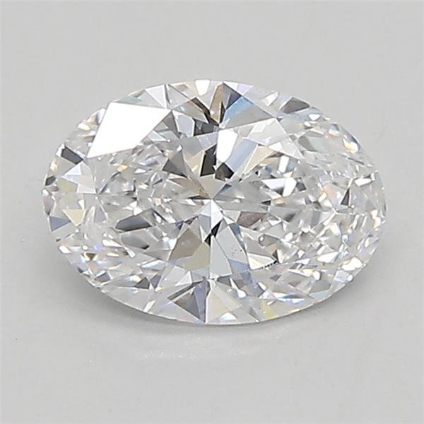 0.74ct E VS1 Rare Carat Ideal Cut Oval Lab Grown Diamond