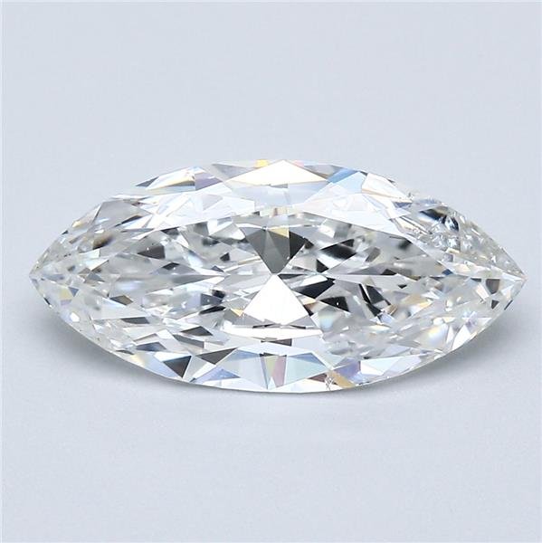 2.04ct E SI1 Very Good Cut Marquise Diamond