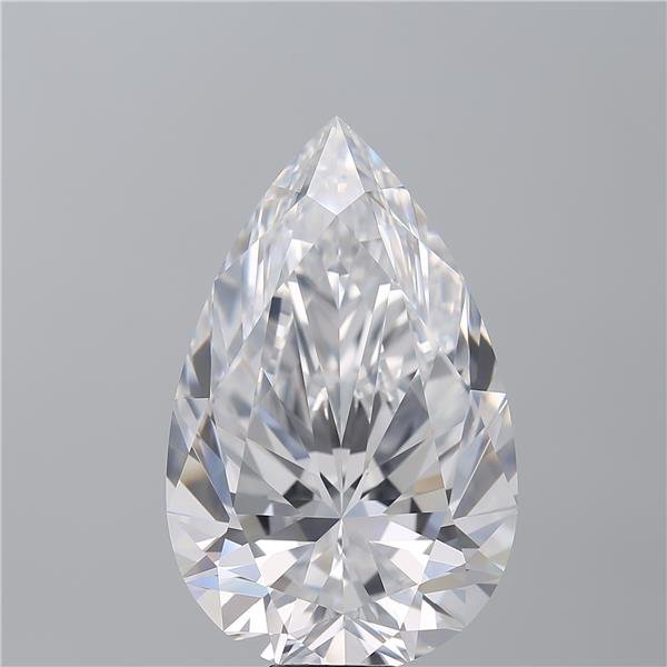 20.35ct D VVS1 Rare Carat Ideal Cut Pear Diamond