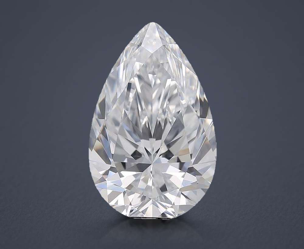 20.35 Carat Pear Natural Diamond