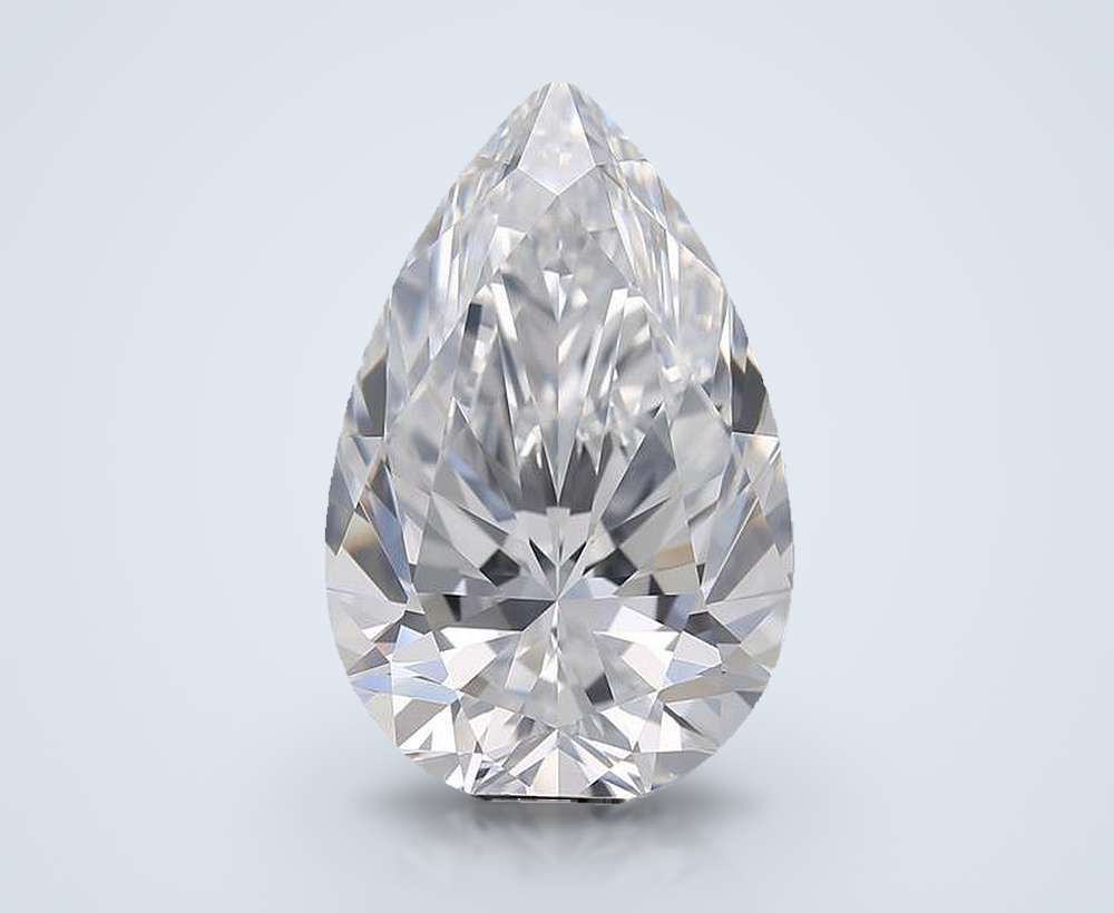 20.35 Carat Pear Natural Diamond