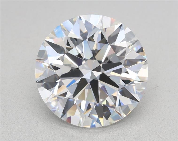 3.02ct E VVS1 Rare Carat Ideal Cut Round Lab Grown Diamond