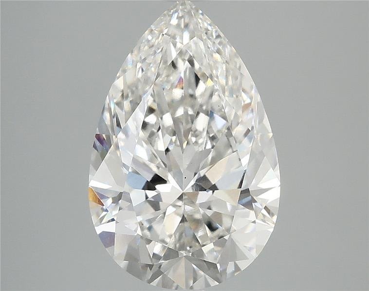 3.79 Carat Pear Lab Diamond
